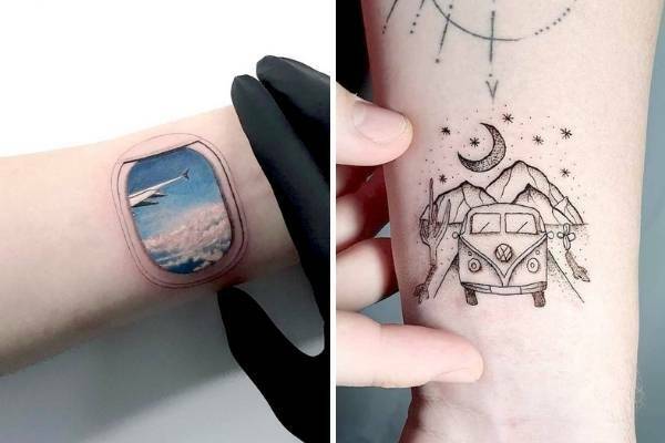 Tatuagem masculina no braço